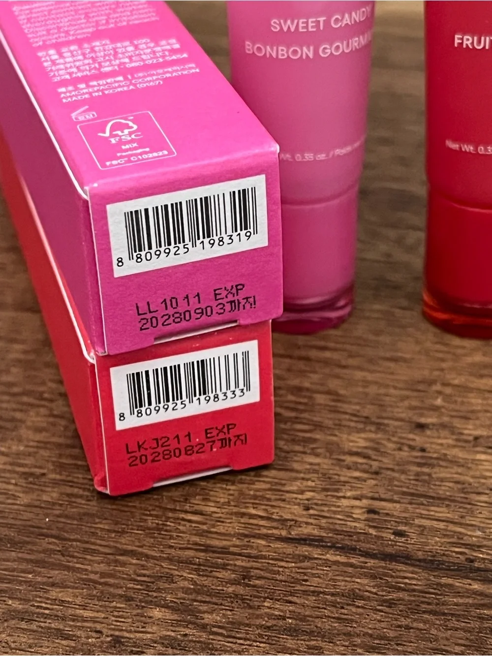 LANEIGE Lip Glowy Balm Duo — Sweet Candy & Berry